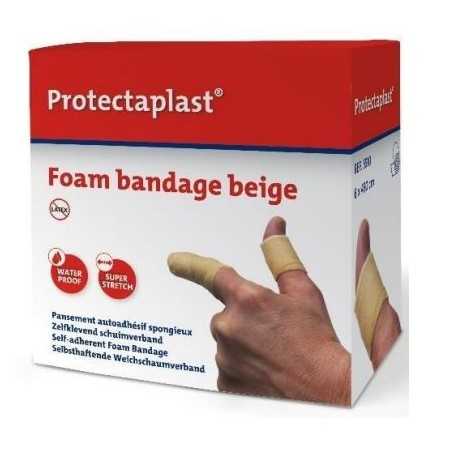 PROTECTAPLAST Sammanhängande hudfärgat bandage - 6x100 cm