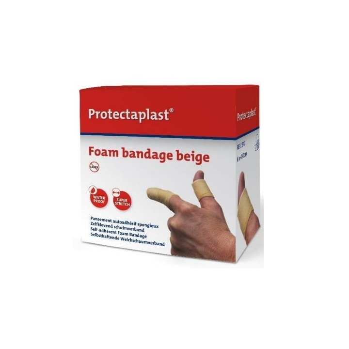 PROTECTAPLAST Bendaggio color pelle coesivo - 6x100 cm