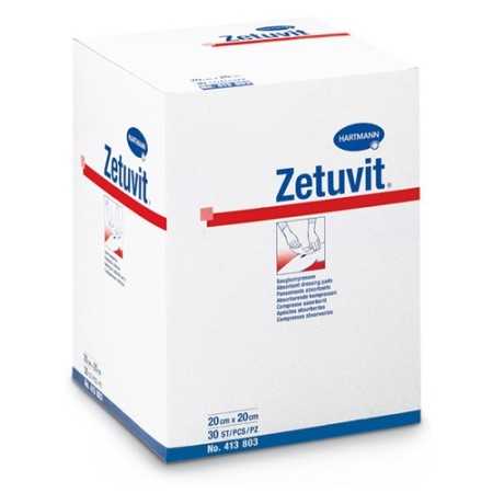 Zetuvit Sterilne komprese visoke upijajuće moći 10 x 10 cm - 25 kom.