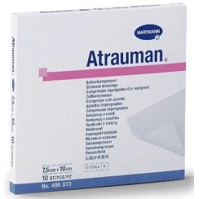 Atrauman Verband aus emulgiertem Polyester 7,5 x 10 cm - 10 Stk.