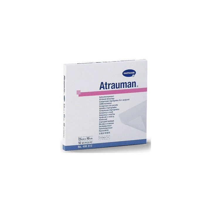 Pansement en polyester émulsifié Atrauman 10 x 20 cm - 30 pièces