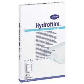 Hydrofilm Plus Transparent selvklæbende bandage i polyurethan 10 x 20 cm 5 stk.