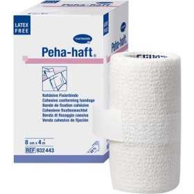 Peha-haft sans latex Bandage de fixation cohésif 4cm x 4m