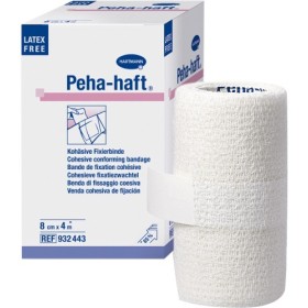 Peha-haft latexfri sammenhængende fastgørelsesbandage 6cm x 4m