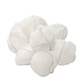 Cotton Gauze Pads 40mm - bag of 10 pcs.