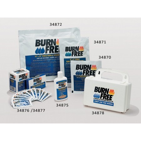Burn free burn dressing - 10x10 cm - pack of 10.