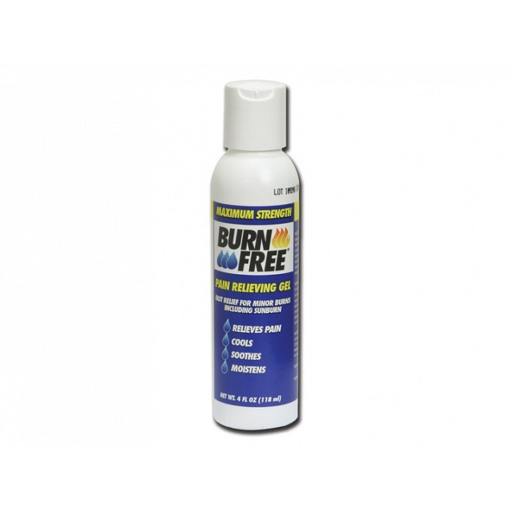 BURN FREE 120 ml burn gel bottle