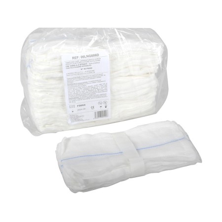 Laparotomic gauze 50x50 cm - 4 threads - pack of 250 pcs.