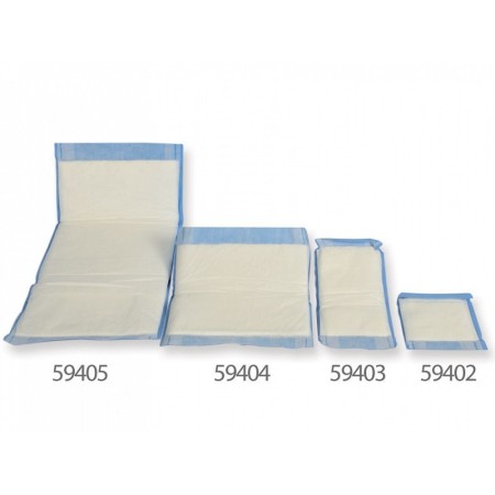 Absorberende pads 10 x 10 cm - steriel - verpakking van 60 stuks.
