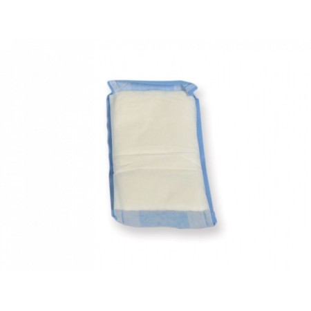 Saugfähige einlagen 10 x 20 cm - steril - packung mit 30 stück.