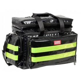 Smart pvc taske - medium - sort