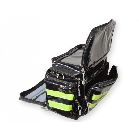 Smart pvc taske - medium - sort