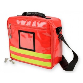 Pvc cube bag - red