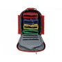 Mochila De Pvc Con Trolley Logic 2 - Rojo