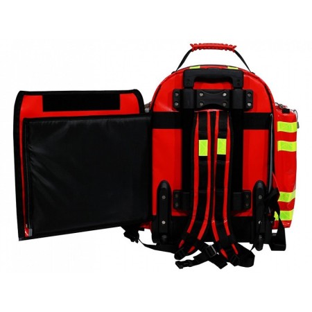 Mochila de PVC Logic 2 con carrito - rojo
