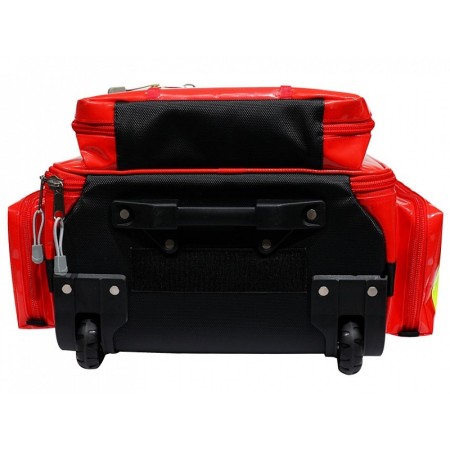 Sac à dos en PVC Logic 2 avec chariot - rouge