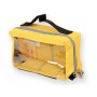 Bolso e1 - rectangular con ventana - amarillo
