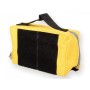 E1 handbag - rectangular with window - yellow