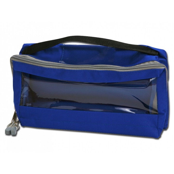 E3 håndtaske - polstret med håndtag - blå