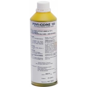 Jodopovidone 10% iodée flacon de 500 ml