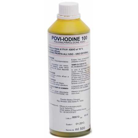 10% iodine povidone 500 ml bottle