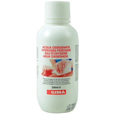 Peroxyde d’hydrogène - 250 ml - gb, fr, it, es - paquet. 12 pièces.