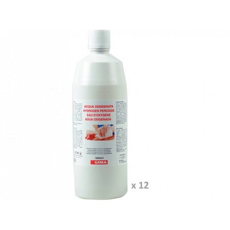 Hidrogén-peroxid - 1 liter - 12 darabos kiszerelés.