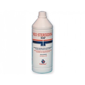 Jabón desinfectante neo sterixina, botella de 1 litro