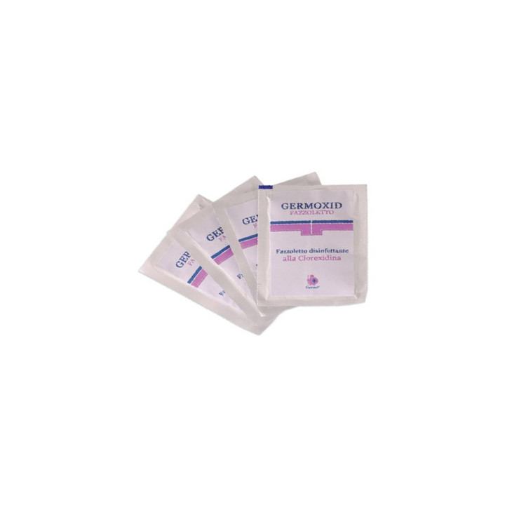 Germoxid-Chlorhexidin-Desinfektionsgewebe – Packung 400 Stück.