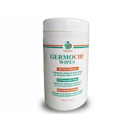 Toallitas desinfectantes germocid - 15% de alcohol - tubo