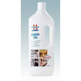 Amuchina cream gel 1l - cremoso limpiador higienizante con cloro activo