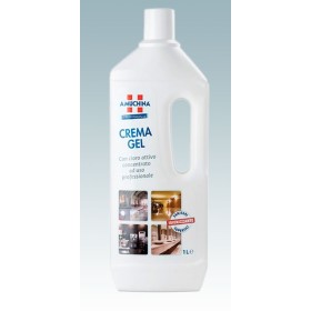 Amuchina crema gel 1l - detergente igienizzante cremoso con cloro attivo