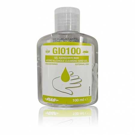 Gel désinfectant pour les mains à base d'alcool FIAB GI0100 - 100 ml avec 70% d'alcool