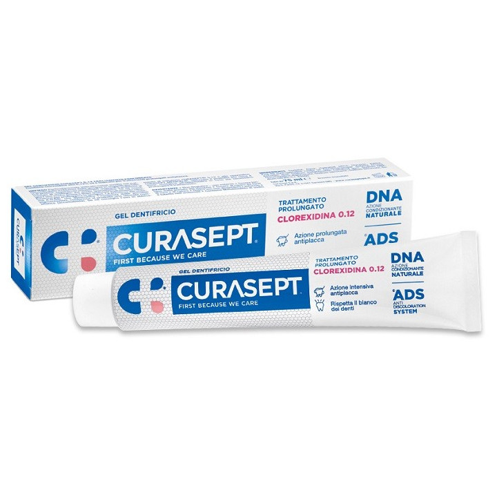 CURASEPT 0.12 ADS DNA TANDPASTA LANGDURIGE BEHANDELING