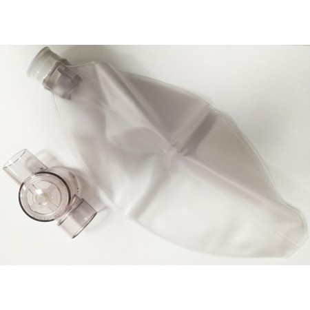 Non-autoclavable reservoir with valve for tecnogaz balloons