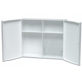 ARMOIRE EN PLASTIQUE VIDE, 2 PORTES