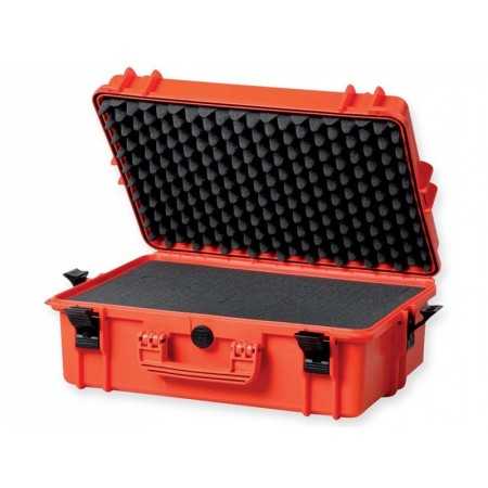 Gima Case 500 with Sponge Inserts - Orange