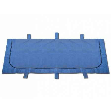 Body sheet vinyl-nylon - blauw - capaciteit 150 kg