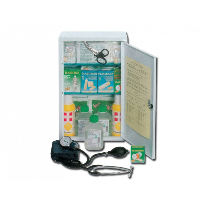 First aid kit compliant with 1 - metal cabinet