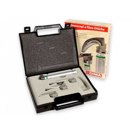 "maxlite" fo pediatric laryngeal set 3 miller blades 00.0.1 - 2.5v