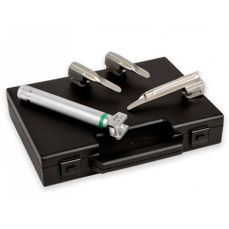 "maxlite" fo led pediatrische laryngus set 3 miller blades 00,0,1 - 2,5v