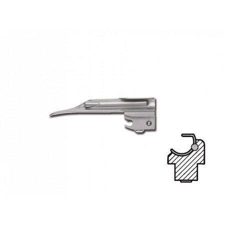 Laryngeal blade f.o. heine - miller 0