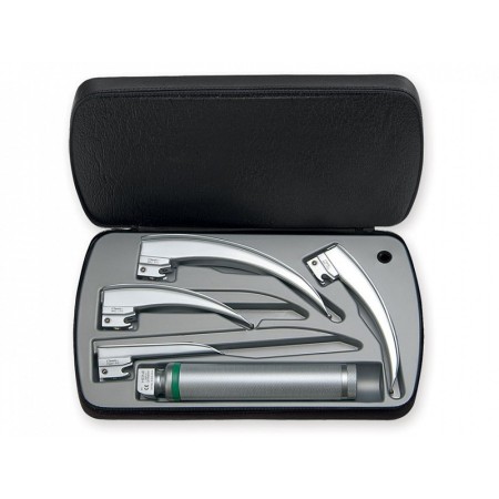 Heine classic + led laryngeal set - 4 blades