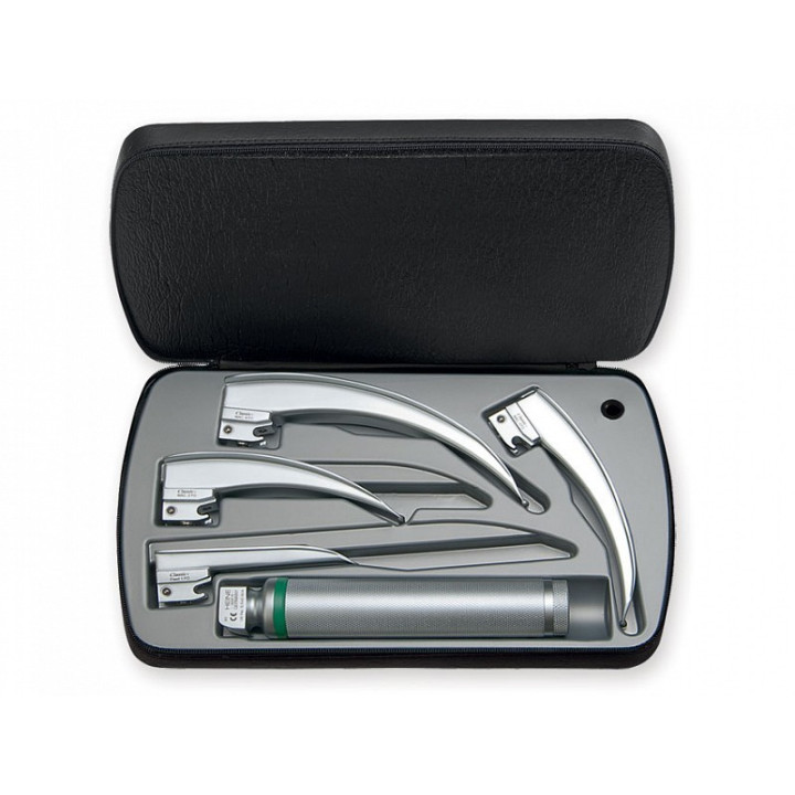 Laryngoskopset HEINE classic + LED – 4 blad