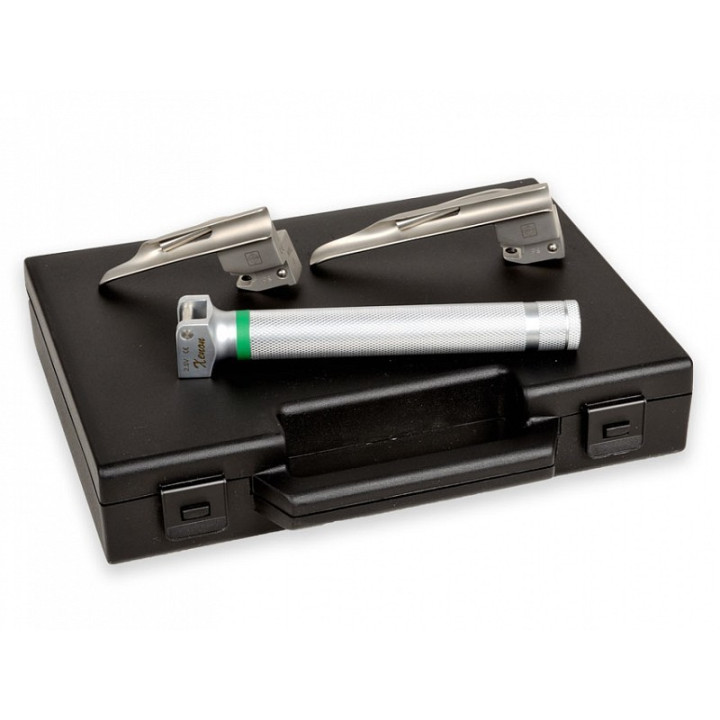 Pediatric fiber optic set 2 Miller blades 0-1
