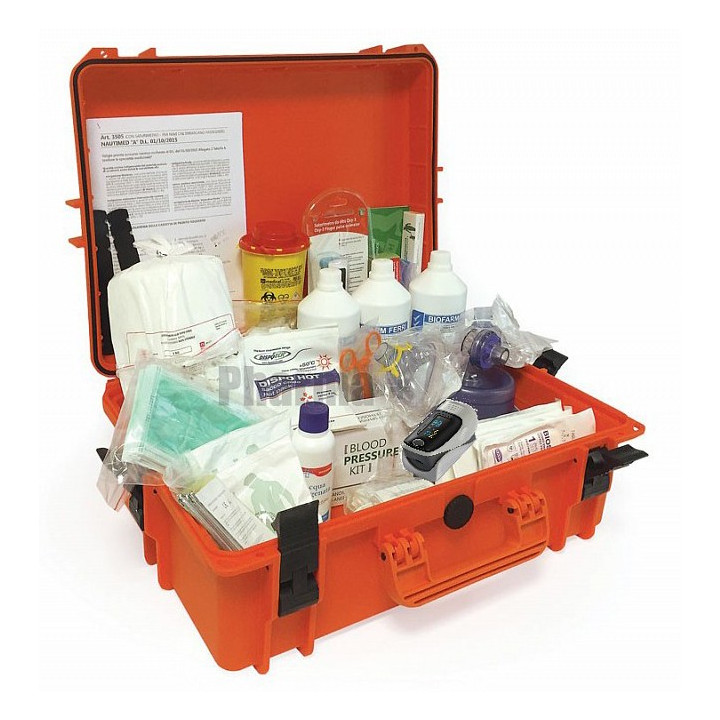 NAUTIMED EERSTE HULP GEVAL NAUTIMED TABBLAD. A - Met oximeter