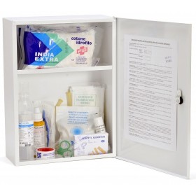 Metalmed group c first aid cabinet - annex 2 for up to 2 workers