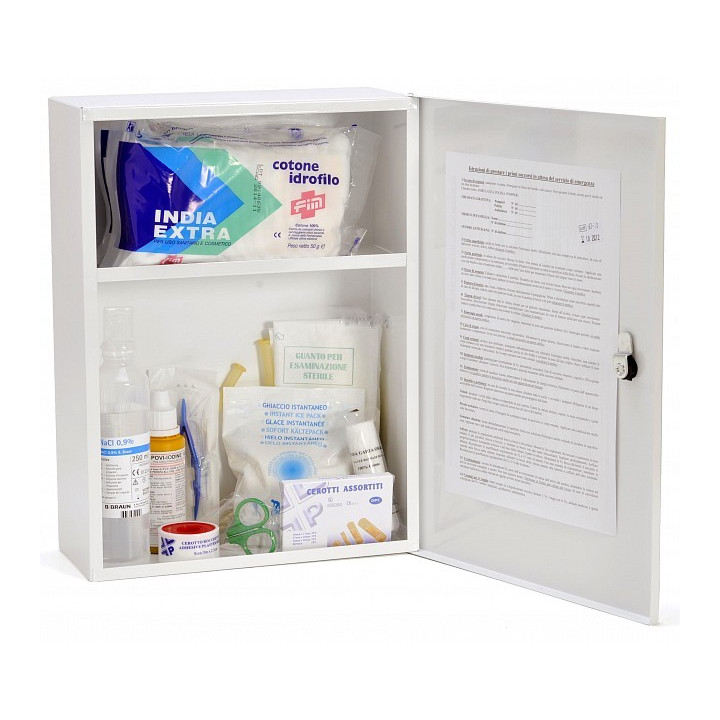 Metalmed Group C First Aid Locker - Annex 2 up to 2 workers