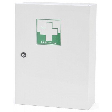 Metalmed group c first aid cabinet - annex 2 for up to 2 workers