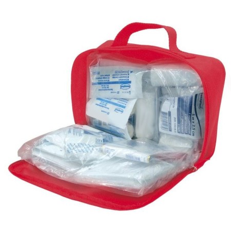 Din 13164 first aid kit bag for vehicles
